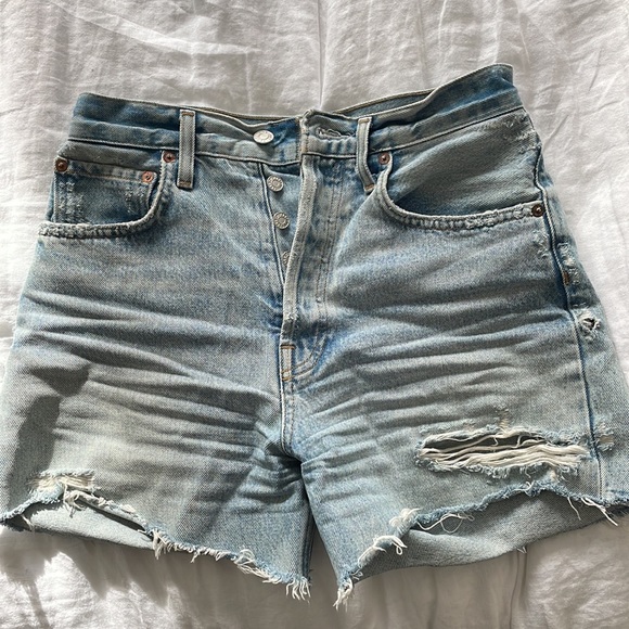 Agolde Riley Shorts - Picture 6 of 13